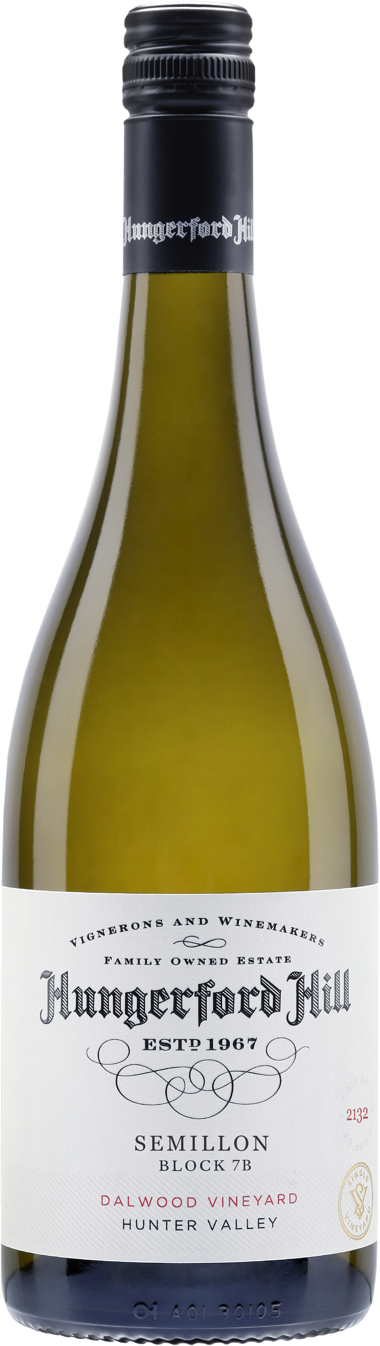 Hungerford Hill Block 7B Dalwood Vineyard Semillon 2019 Hunter Valley
